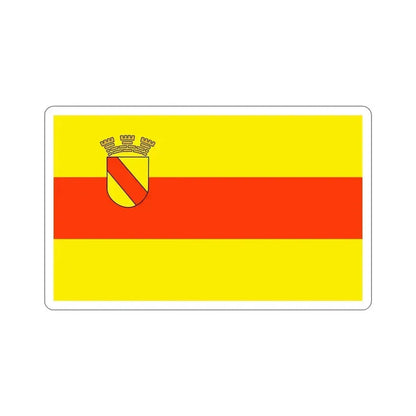 Flag of Baden Baden Germany STICKER Vinyl Die-Cut Decal 6 Inch - The Sticker Space