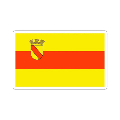 Flag of Baden Baden Germany STICKER Vinyl Die-Cut Decal - The Sticker Space