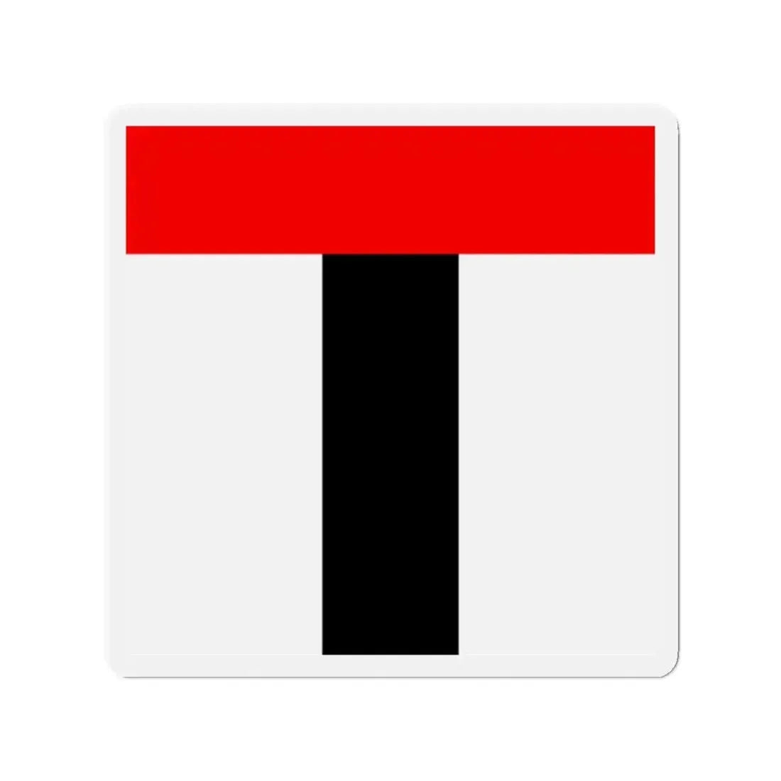 Flag of Baden Switzerland - Refrigerator Magnet 2 Inch - The Sticker Space