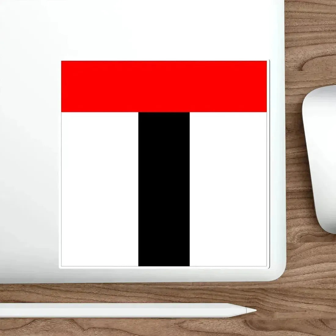 Flag of Baden Switzerland STICKER Vinyl Die-Cut Decal - The Sticker Space