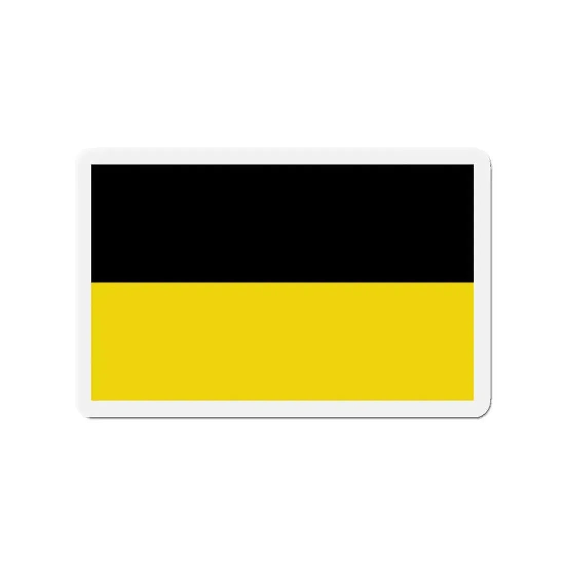 Flag of Baden Württemberg Germany - Refrigerator Magnet 2 Inch - The Sticker Space
