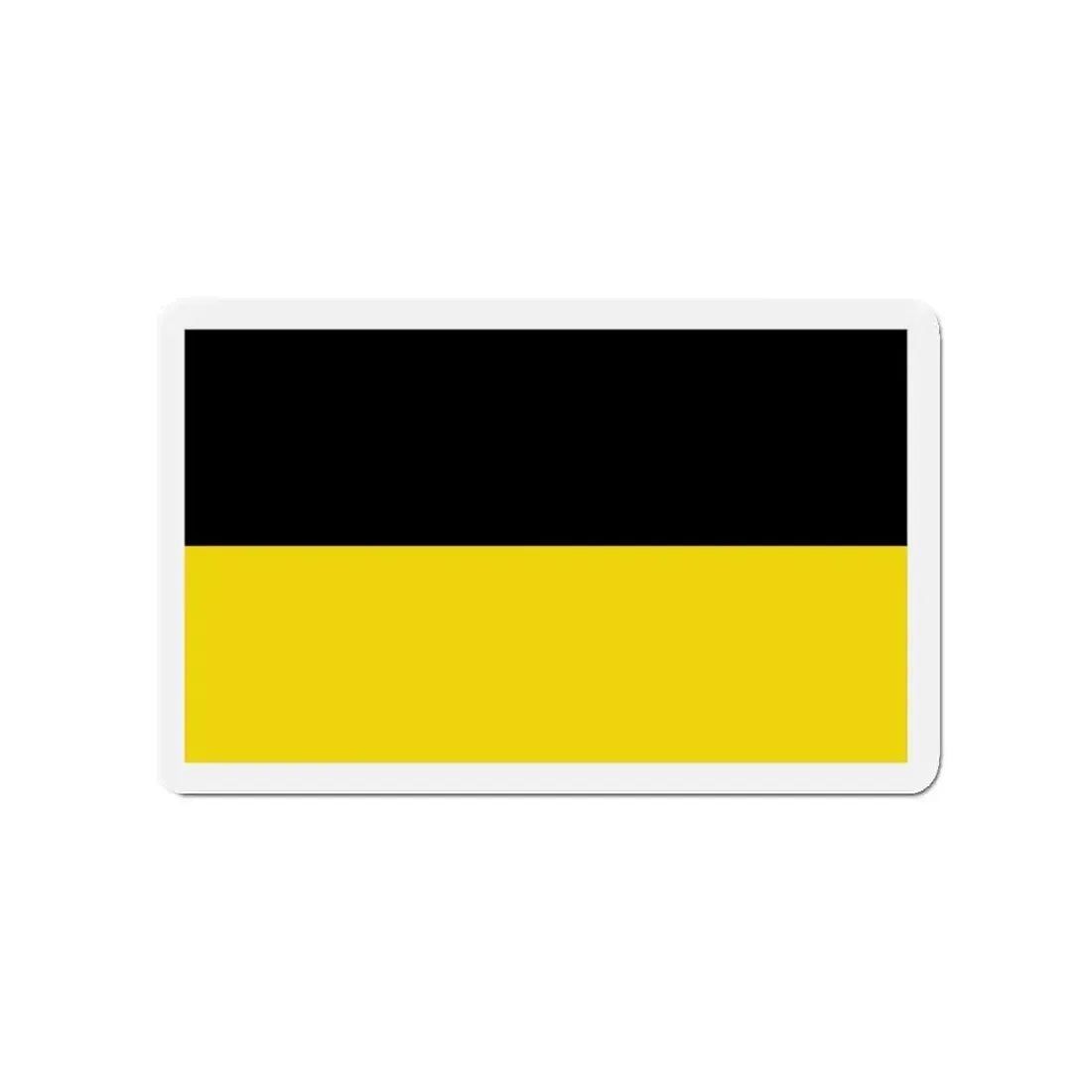 Flag of Baden Württemberg Germany - Refrigerator Magnet 3 Inch - The Sticker Space