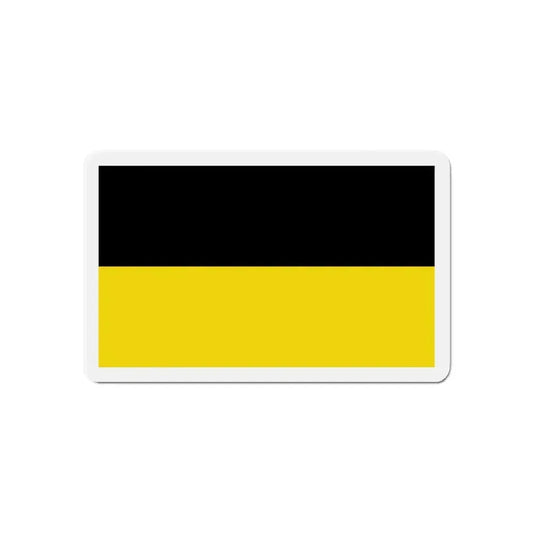 Flag of Baden Württemberg Germany - Refrigerator Magnet 6 Inch - The Sticker Space