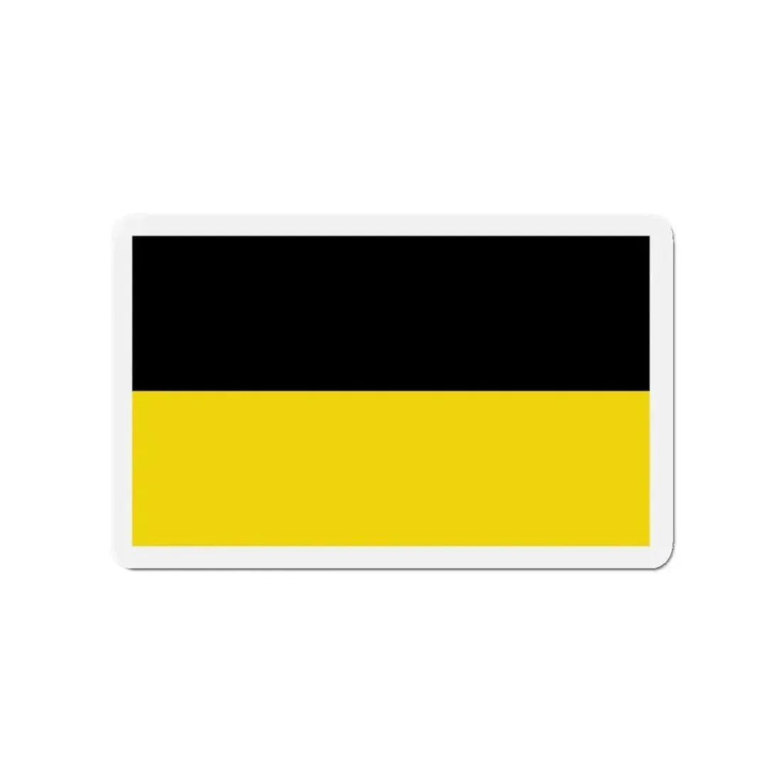 Flag of Baden Württemberg Germany - Refrigerator Magnet - The Sticker Space