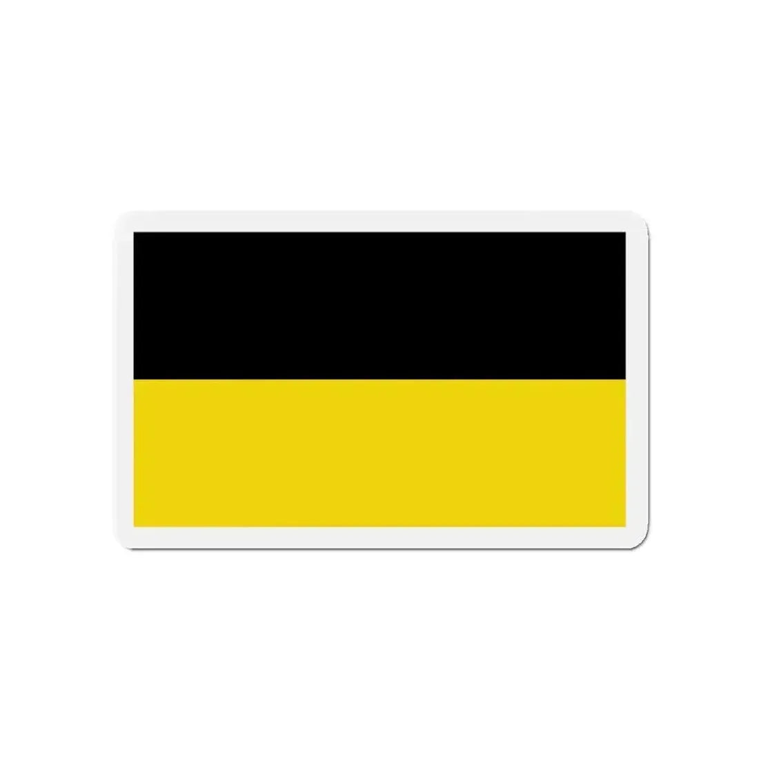 Flag of Baden Württemberg Germany - Refrigerator Magnet - The Sticker Space