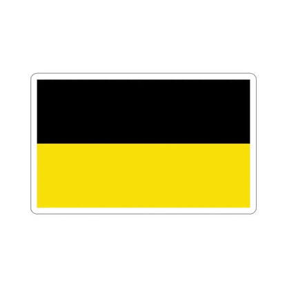 Flag of Baden Württemberg Germany STICKER Vinyl Die-Cut Decal 3 Inch - The Sticker Space