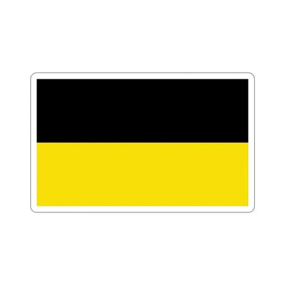 Flag of Baden Württemberg Germany STICKER Vinyl Die-Cut Decal 4 Inch - The Sticker Space