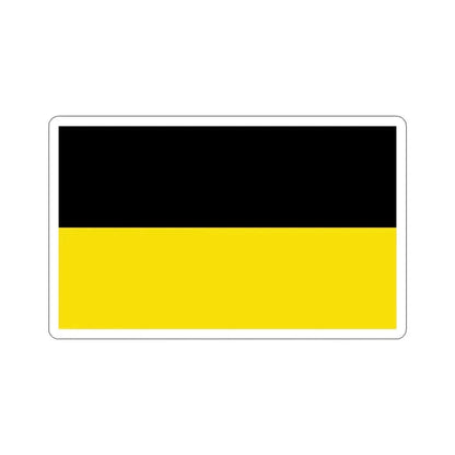 Flag of Baden Württemberg Germany STICKER Vinyl Die-Cut Decal 6 Inch - The Sticker Space