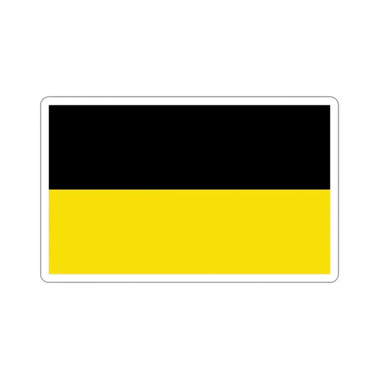 Flag of Baden Württemberg Germany STICKER Vinyl Die-Cut Decal 6 Inch - The Sticker Space