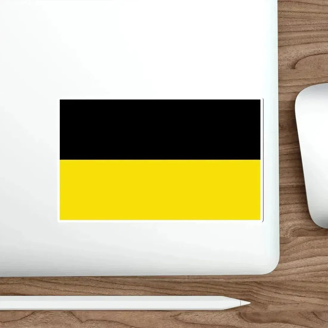 Flag of Baden Württemberg Germany STICKER Vinyl Die-Cut Decal - The Sticker Space