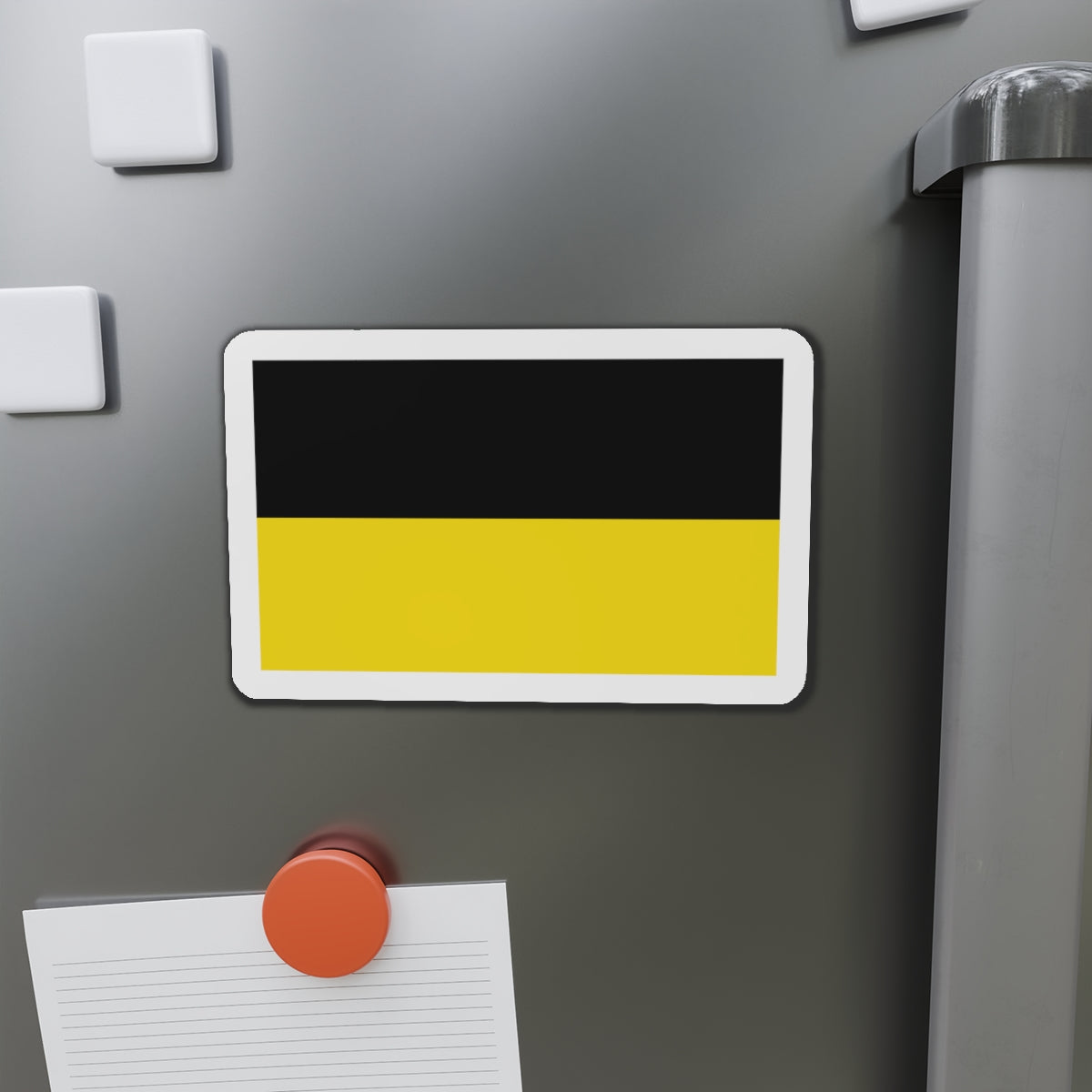 Flag of Baden Württemberg Germany - Die-Cut Magnet-The Sticker Space