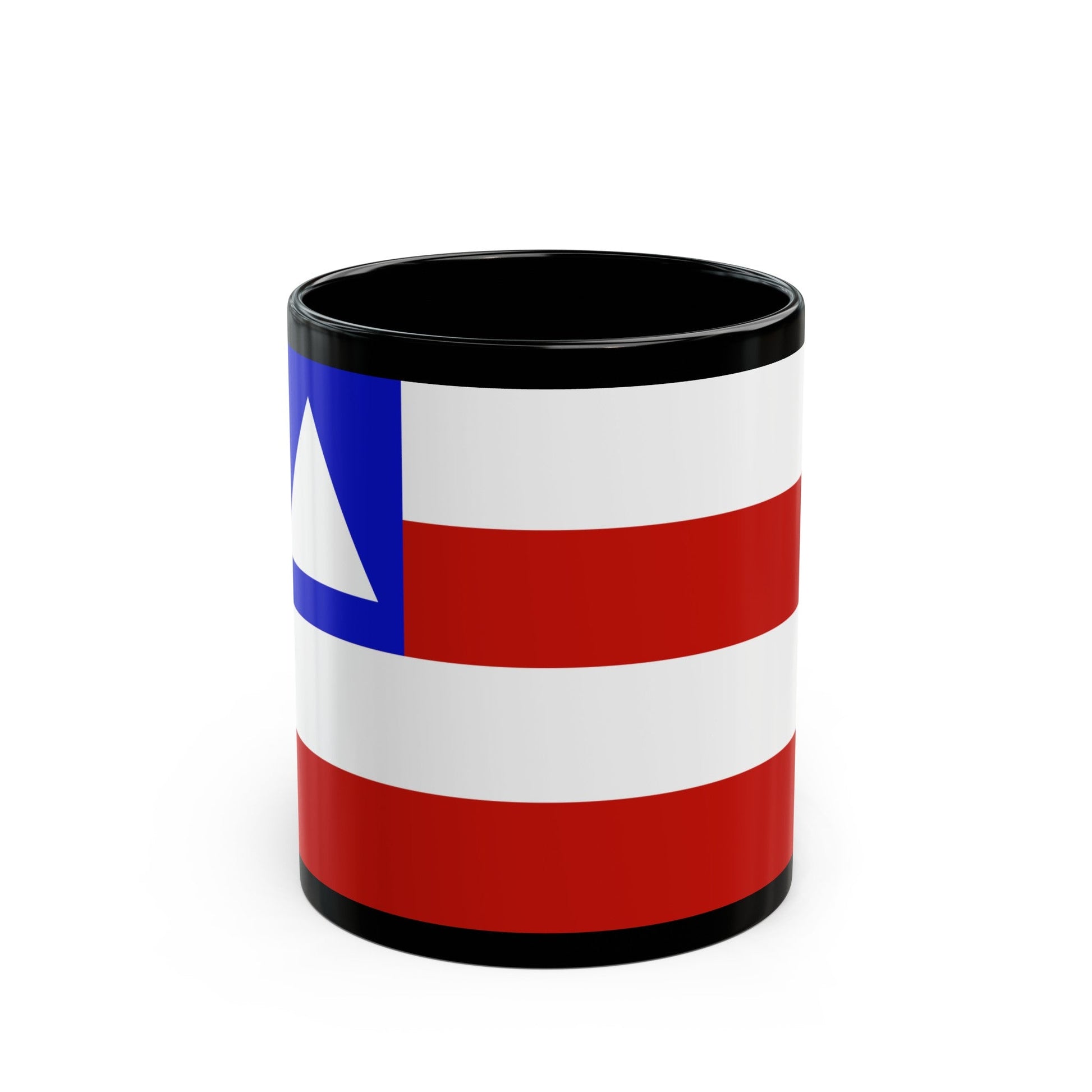 Flag of Bahia Brazil - Black Coffee Mug-11oz-The Sticker Space