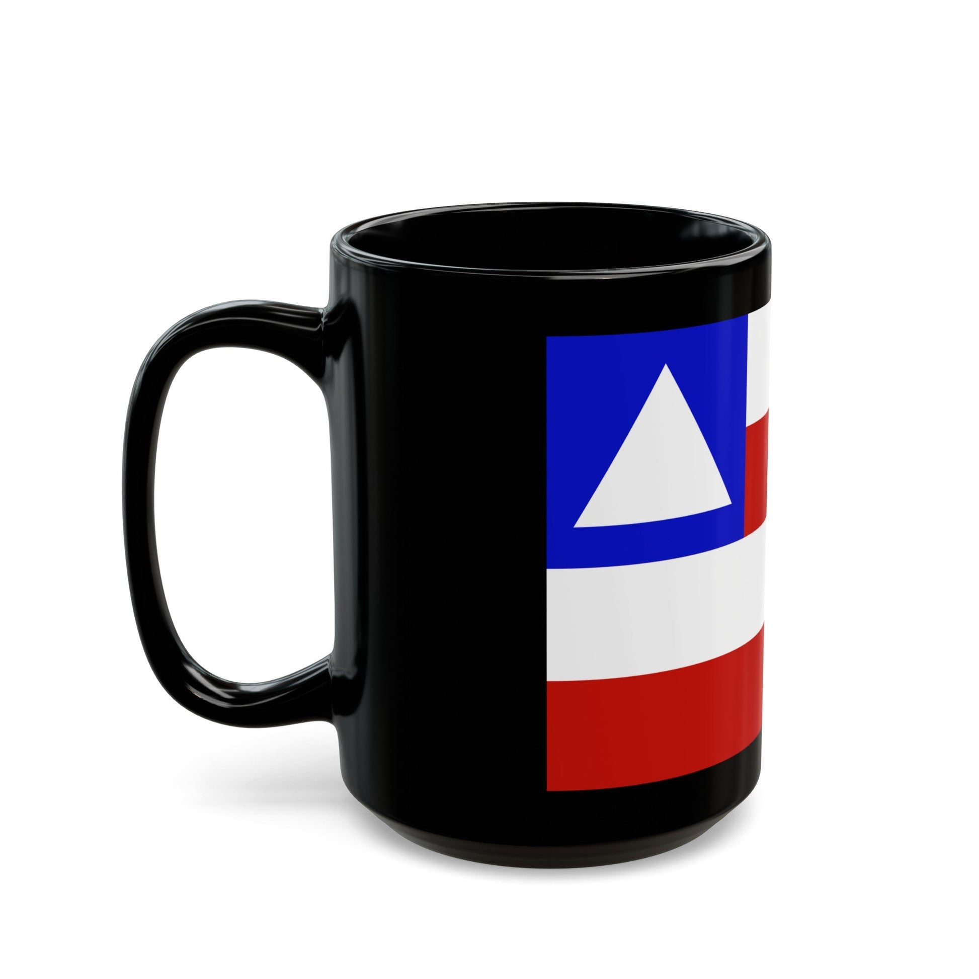 Flag of Bahia Brazil - Black Coffee Mug-The Sticker Space