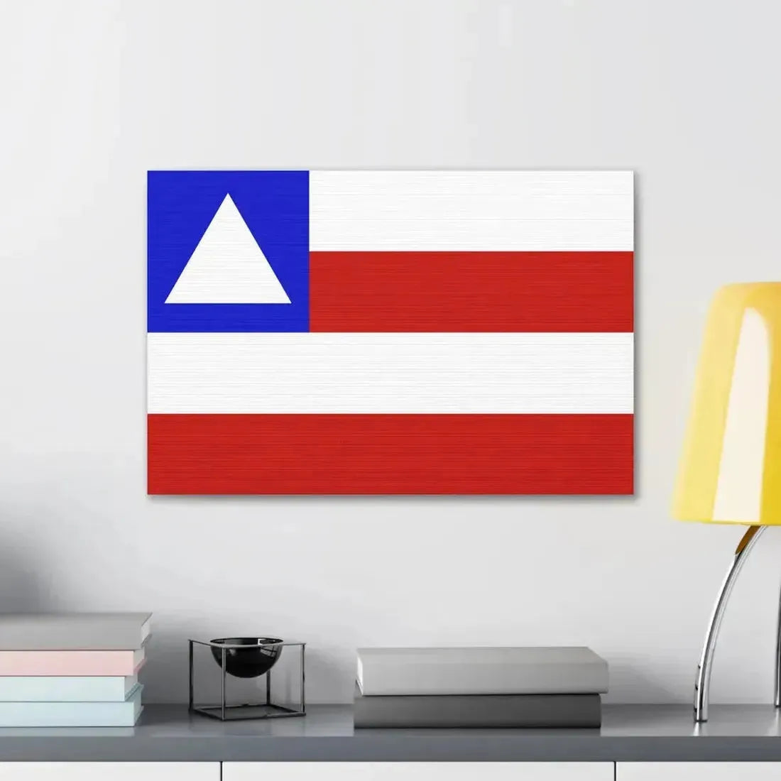 Flag of Bahia Brazil - Canvas Wall Art - The Sticker Space