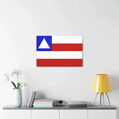 Flag of Bahia Brazil - Canvas Wall Art - The Sticker Space