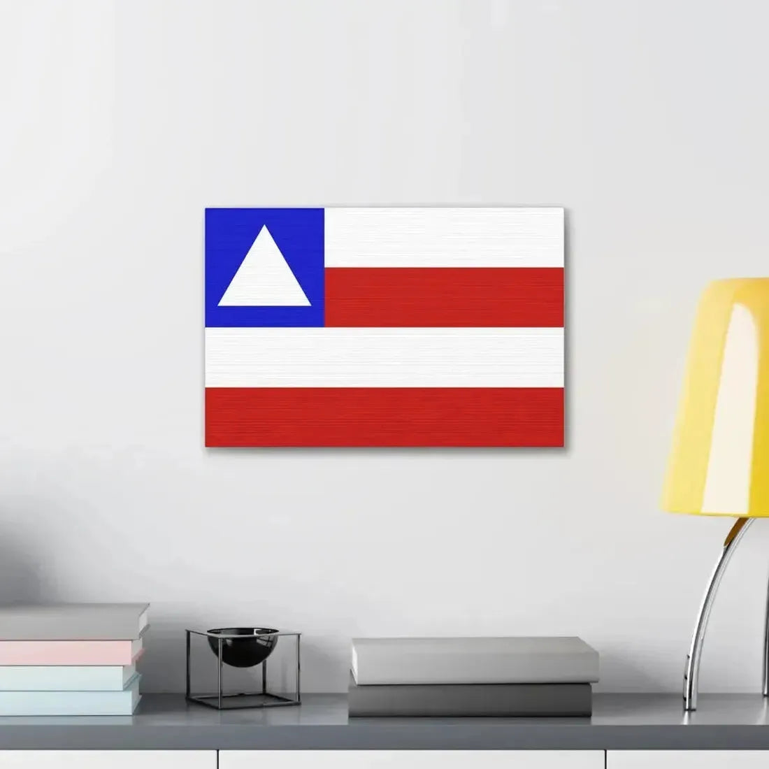 Flag of Bahia Brazil - Canvas Wall Art - The Sticker Space