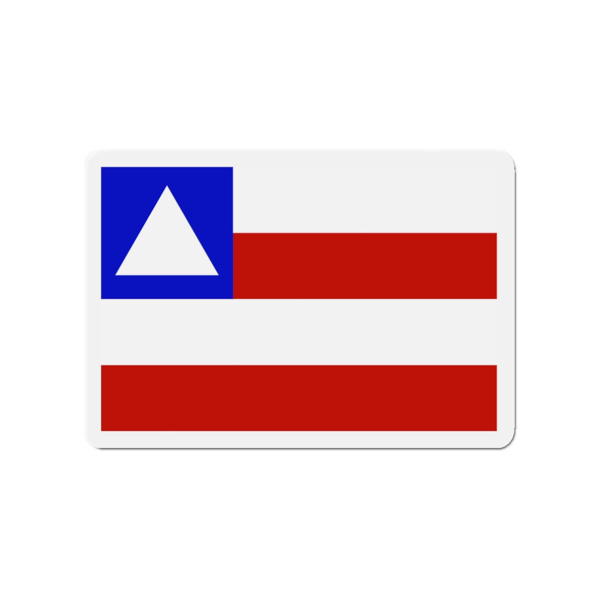 Flag of Bahia Brazil - Die-Cut Magnet-3" x 3"-The Sticker Space