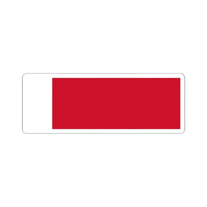 Flag of Bahrain 1820-1932 (Bahrain) STICKER Vinyl Kiss-Cut Decal 6 Inch White - The Sticker Space