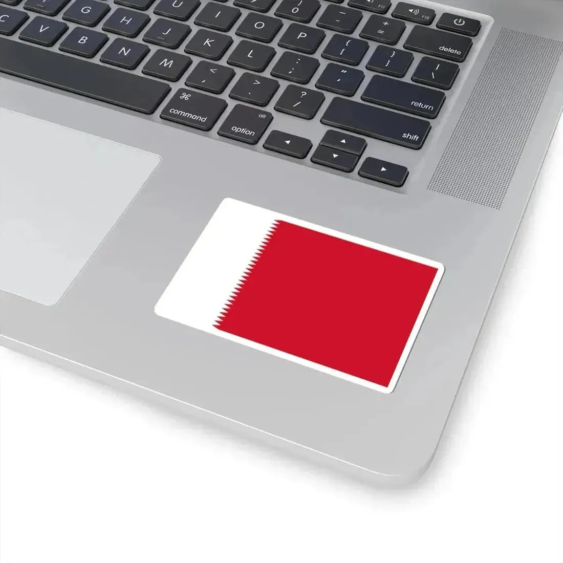 Flag of Bahrain 1932-1972 3-2 (Bahrain) STICKER Vinyl Kiss-Cut Decal - The Sticker Space