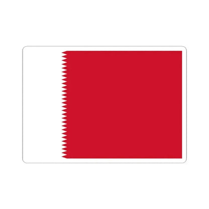 Flag of Bahrain 1932-1972 (Bahrain) STICKER Vinyl Kiss-Cut Decal 2 Inch White - The Sticker Space