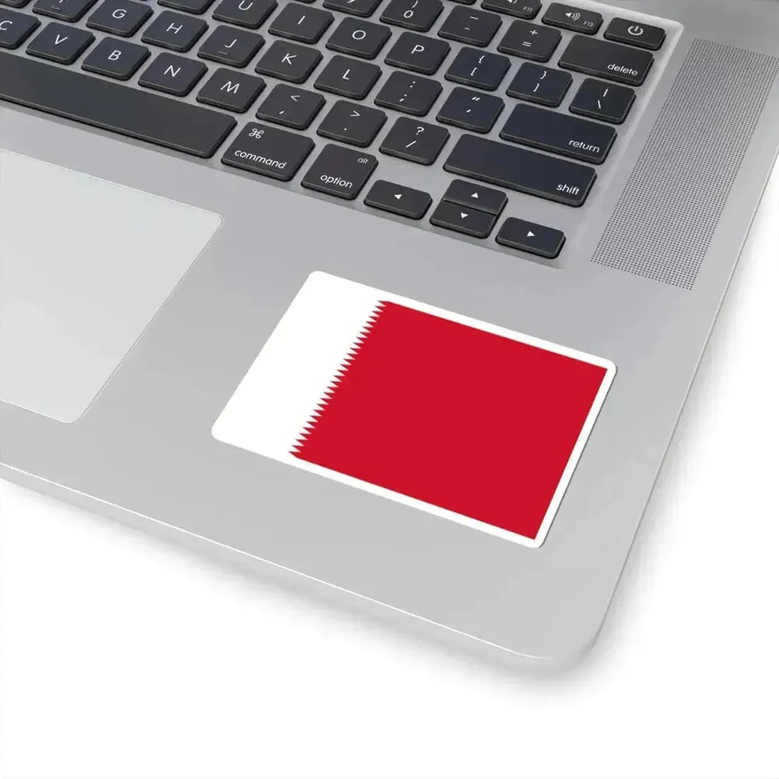 Flag of Bahrain 1932-1972 (Bahrain) STICKER Vinyl Kiss-Cut Decal - The Sticker Space