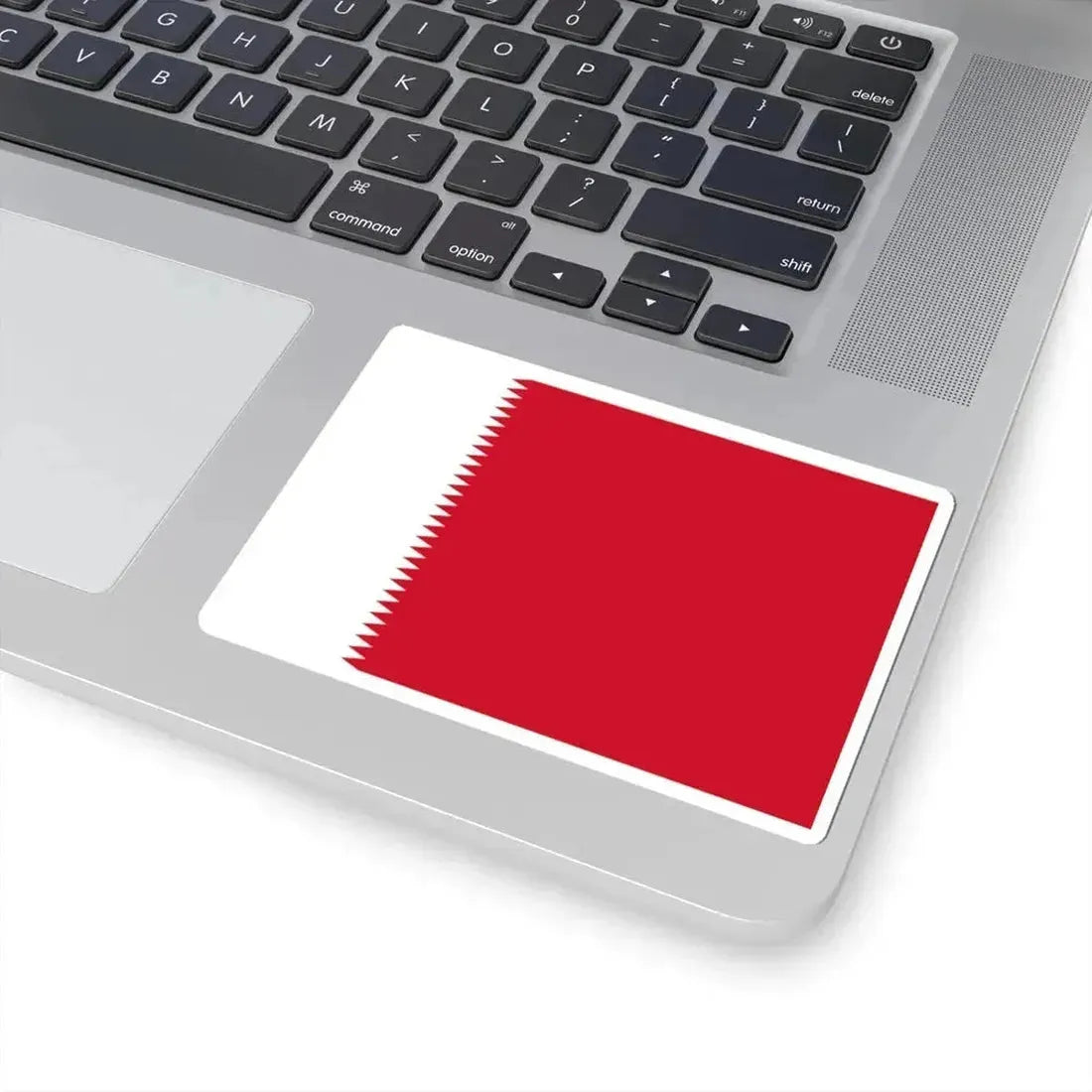 Flag of Bahrain 1932-1972 (Bahrain) STICKER Vinyl Kiss-Cut Decal - The Sticker Space