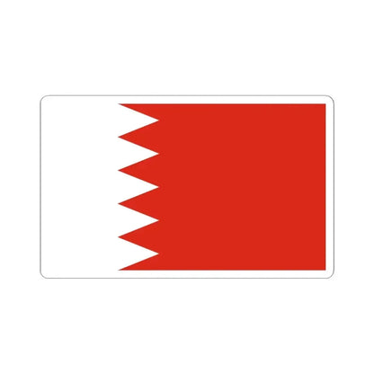 Flag of Bahrain (Bahrain) STICKER Vinyl Kiss-Cut Decal 6 Inch White - The Sticker Space
