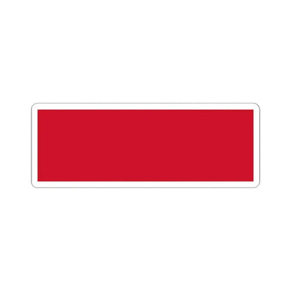 Flag of Bahrain before 1820 (Bahrain) STICKER Vinyl Kiss-Cut Decal 4 Inch White - The Sticker Space