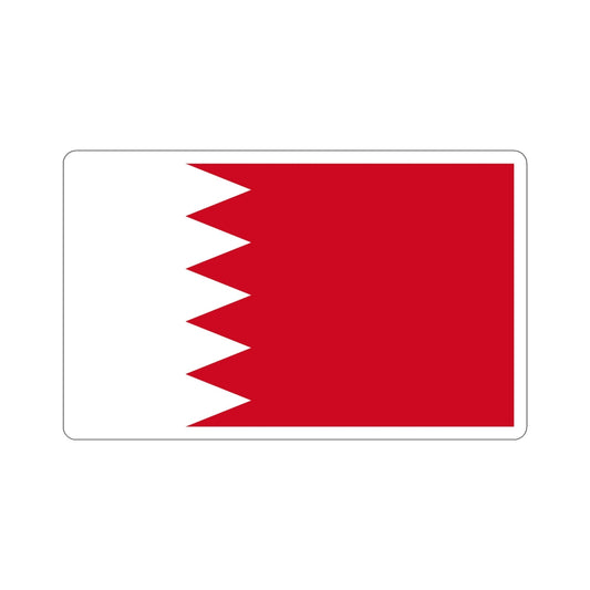 Flag of Bahrain STICKER Vinyl Die-Cut Decal-6 Inch-The Sticker Space