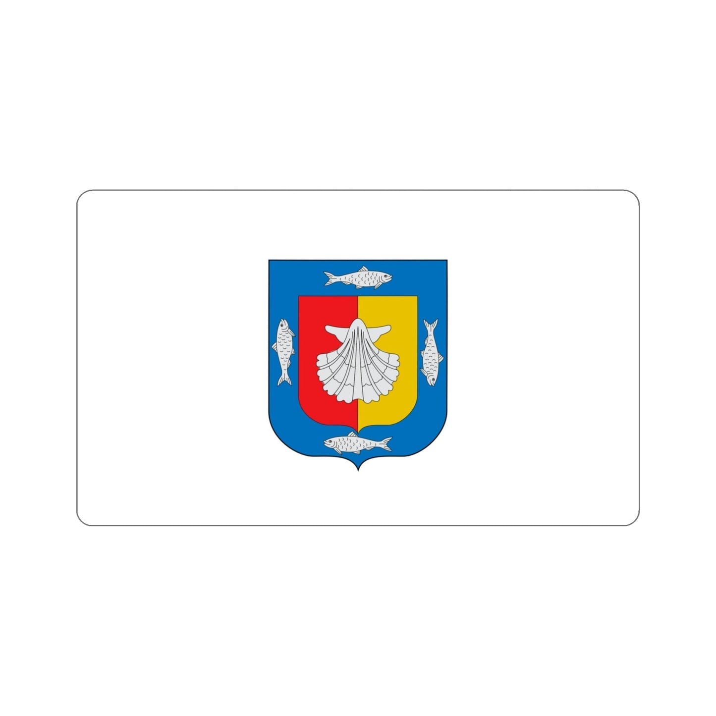 Flag of Baja California Sur STICKER Vinyl Die-Cut Decal-4 Inch-The Sticker Space