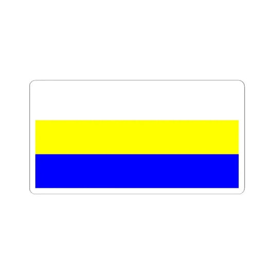 Flag of Bakar (Croatia) STICKER Vinyl Kiss-Cut Decal 2 Inch White - The Sticker Space