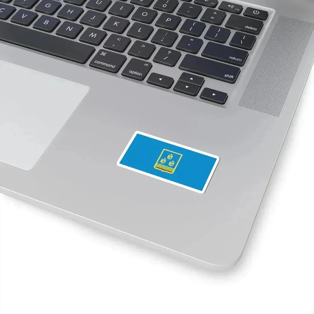 Flag of Baku Azerbaijan (Azerbaijan) STICKER Vinyl Kiss-Cut Decal - The Sticker Space