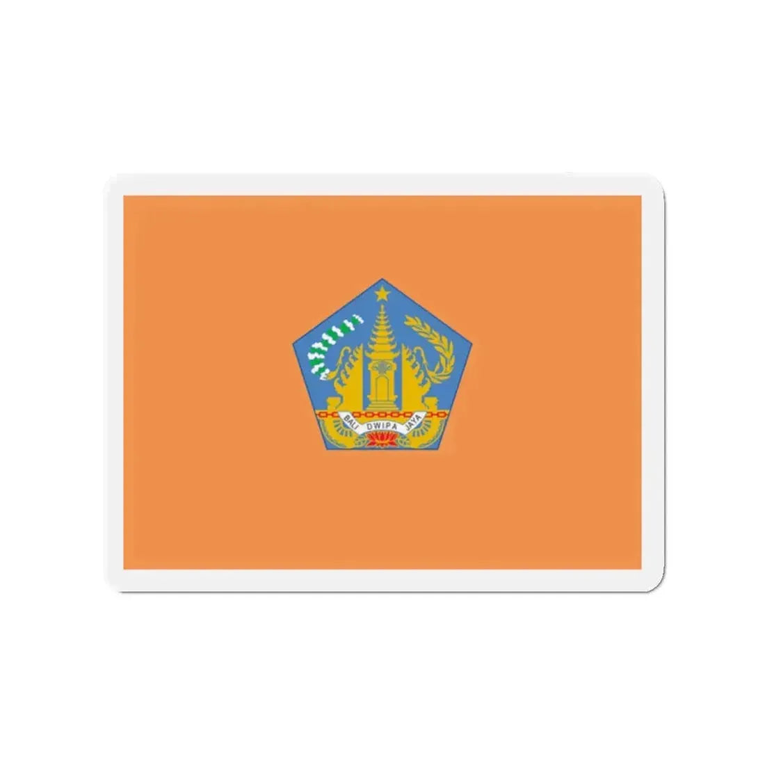Flag of Bali Indonesia - Refrigerator Magnet 2 Inch - The Sticker Space