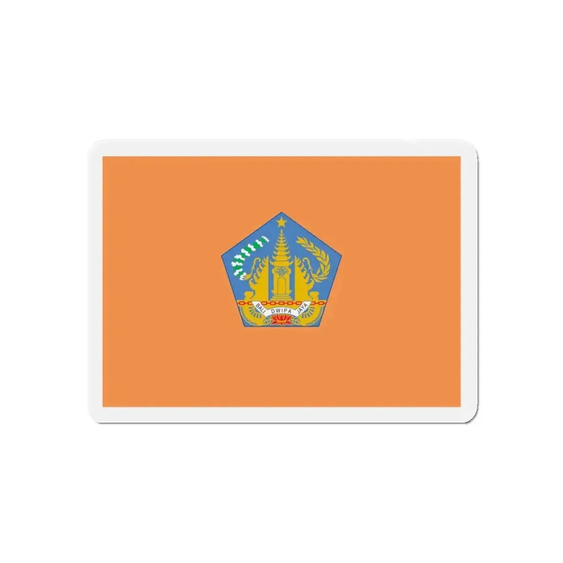 Flag of Bali Indonesia - Refrigerator Magnet 5 Inch - The Sticker Space