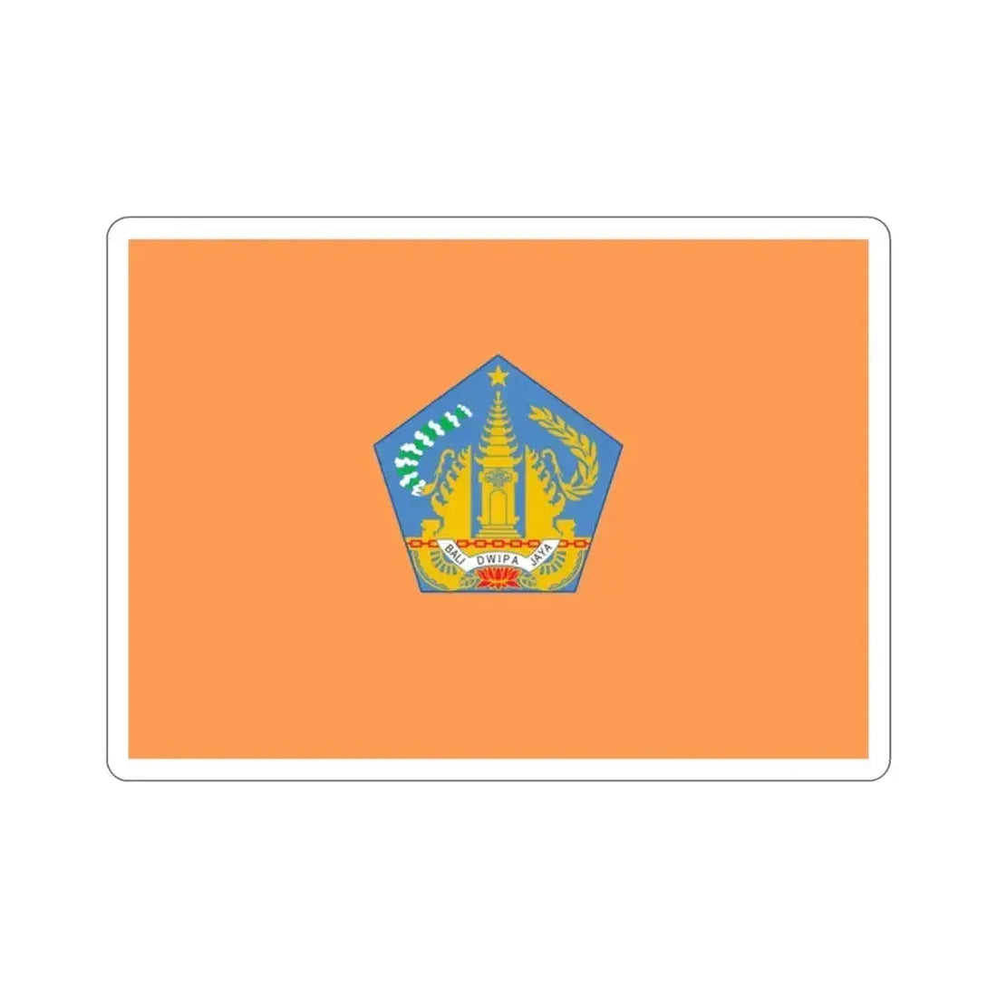 Flag of Bali Indonesia STICKER Vinyl Die-Cut Decal 2 Inch - The Sticker Space