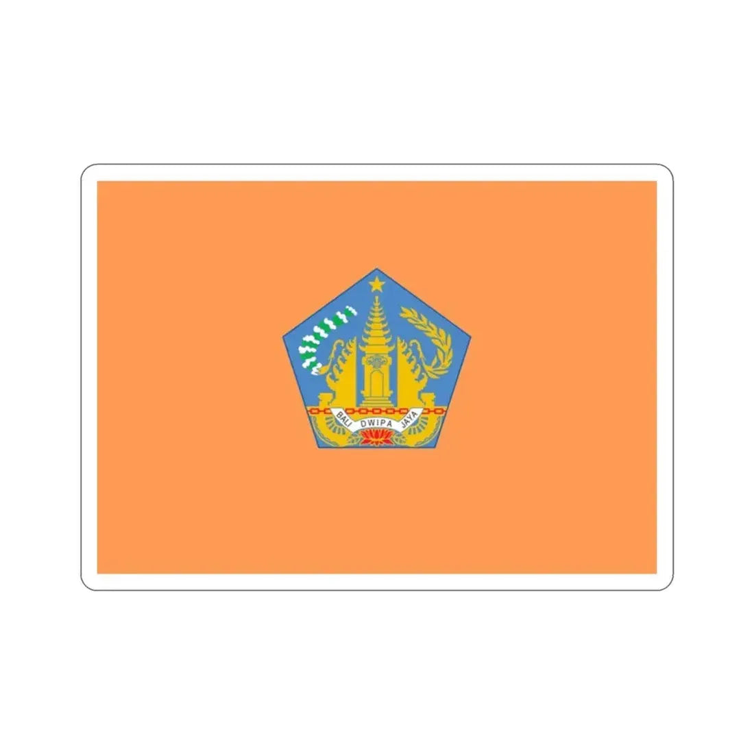 Flag of Bali Indonesia STICKER Vinyl Die-Cut Decal 2 Inch - The Sticker Space