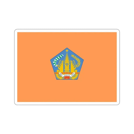 Flag of Bali Indonesia STICKER Vinyl Die-Cut Decal 2 Inch - The Sticker Space