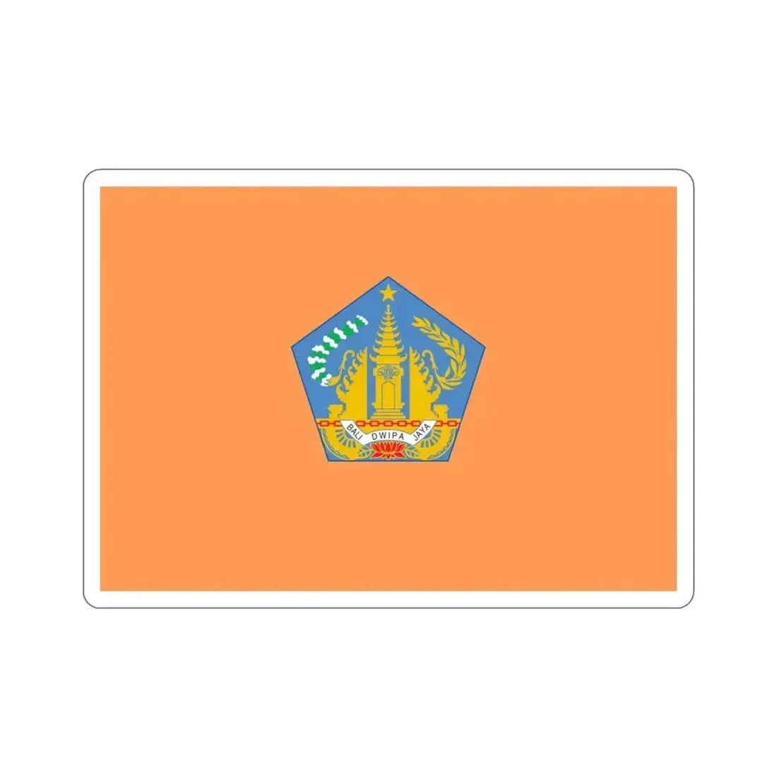 Flag of Bali Indonesia STICKER Vinyl Die-Cut Decal 3 Inch - The Sticker Space