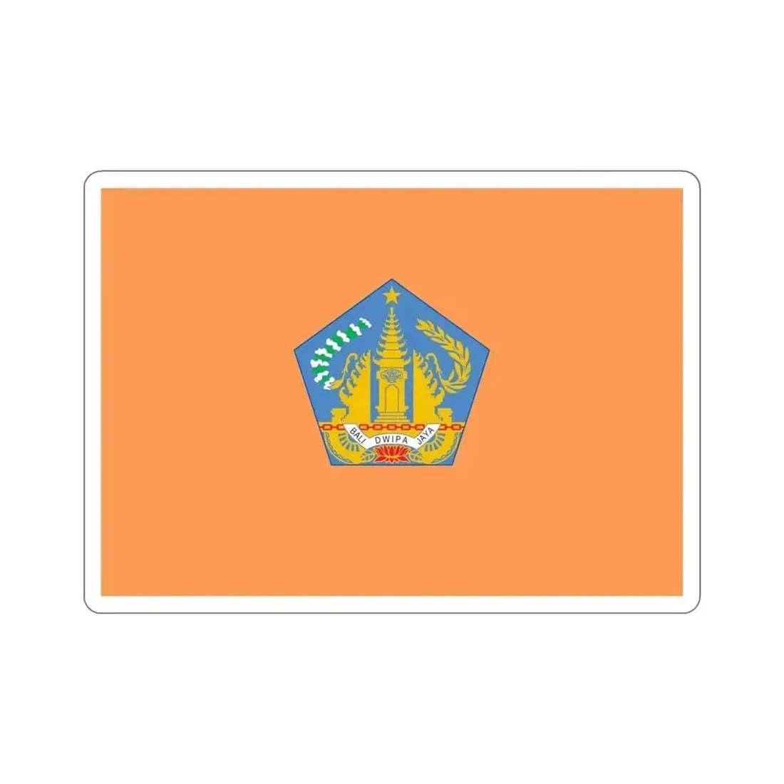 Flag of Bali Indonesia STICKER Vinyl Die-Cut Decal 6 Inch - The Sticker Space