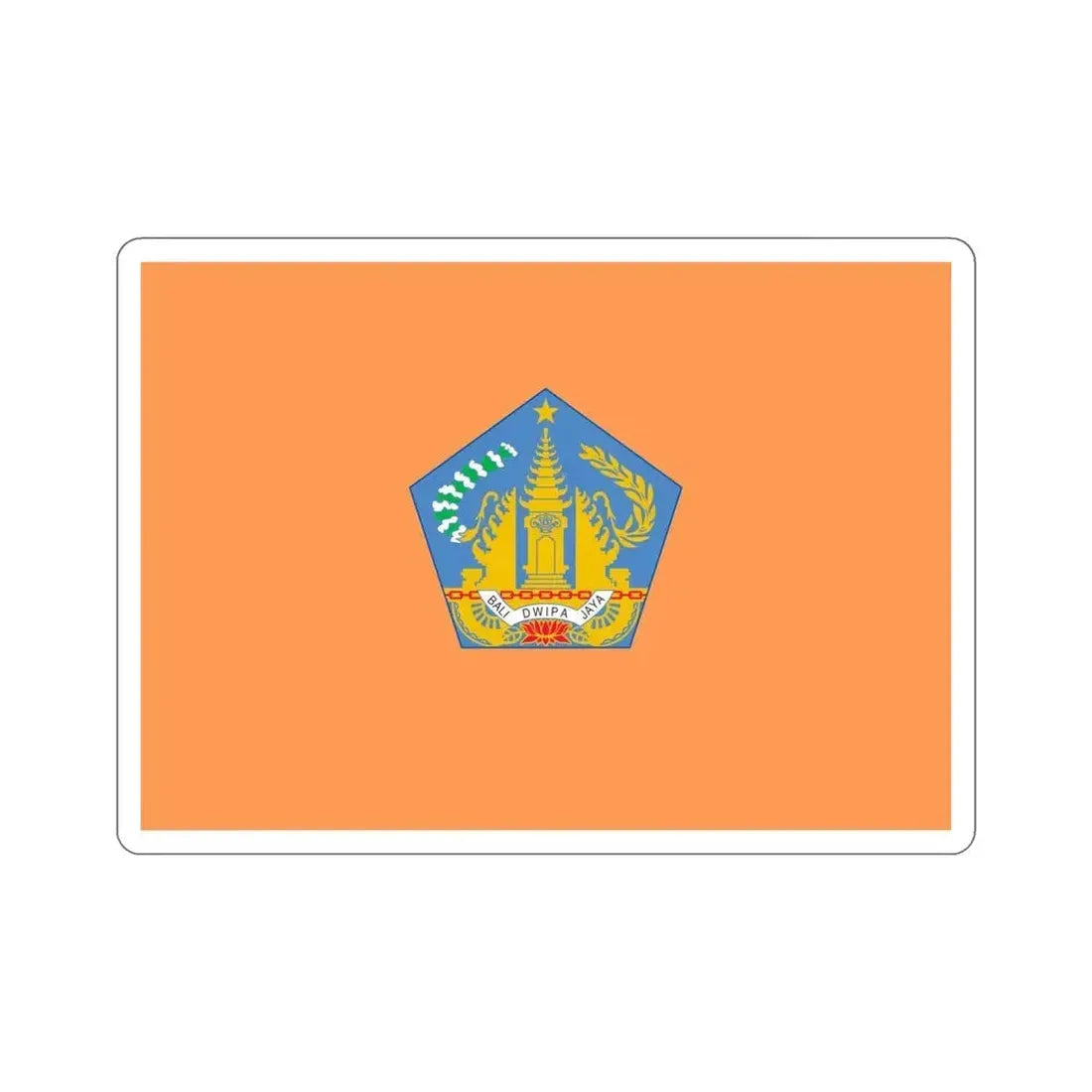 Flag of Bali Indonesia STICKER Vinyl Die-Cut Decal 6 Inch - The Sticker Space