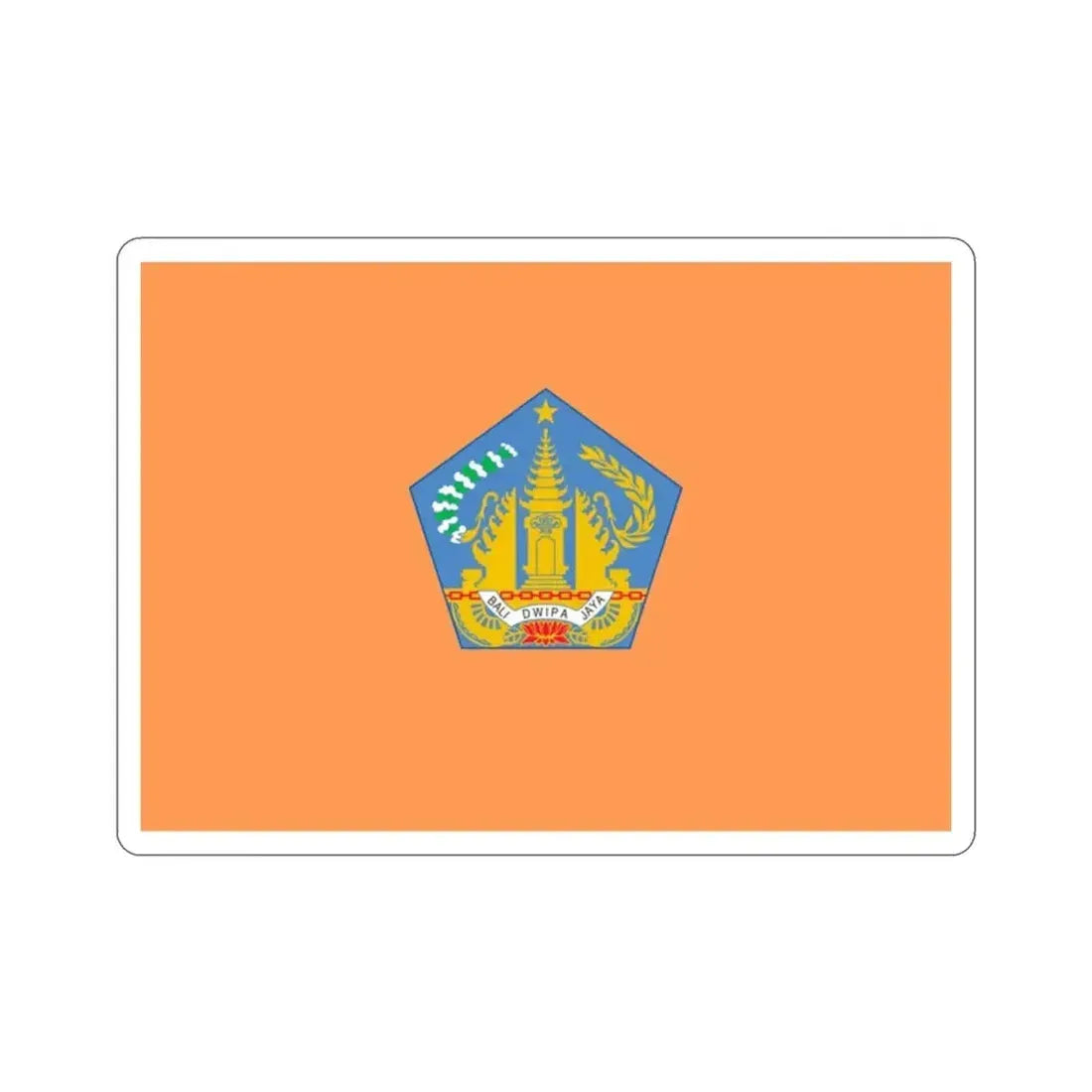 Flag of Bali Indonesia STICKER Vinyl Die-Cut Decal - The Sticker Space
