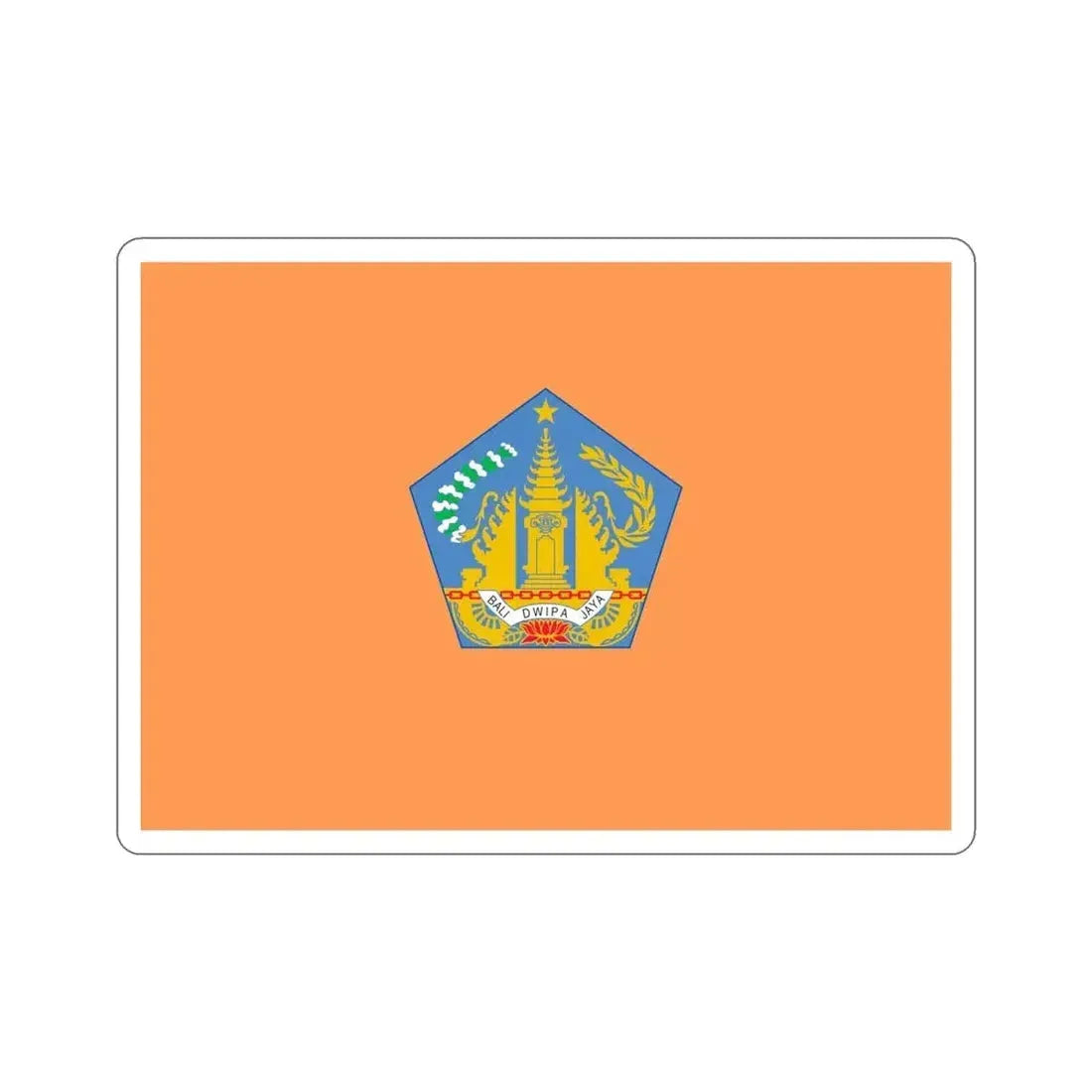 Flag of Bali Indonesia STICKER Vinyl Die-Cut Decal - The Sticker Space