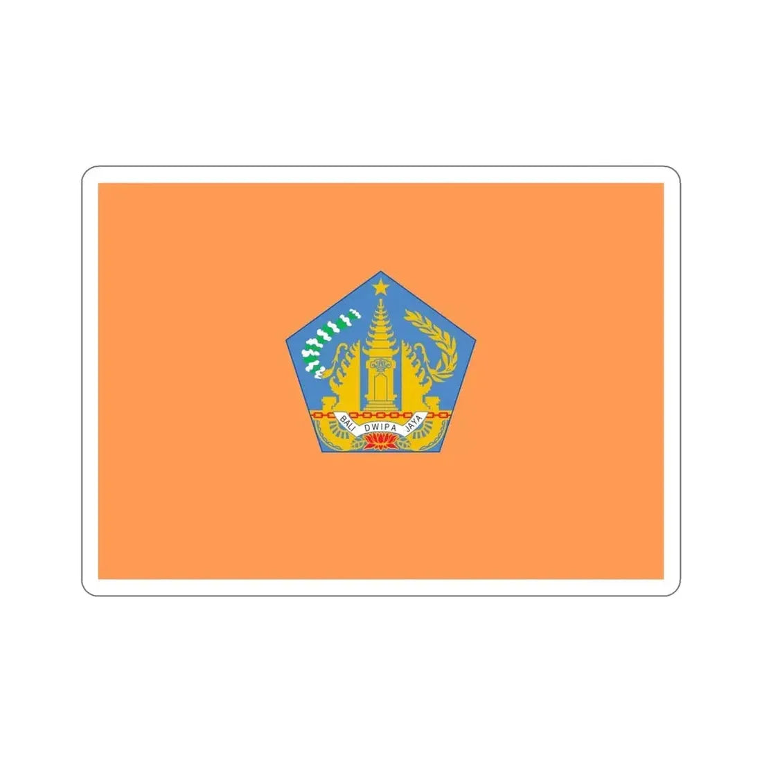Flag of Bali Indonesia STICKER Vinyl Die-Cut Decal - The Sticker Space