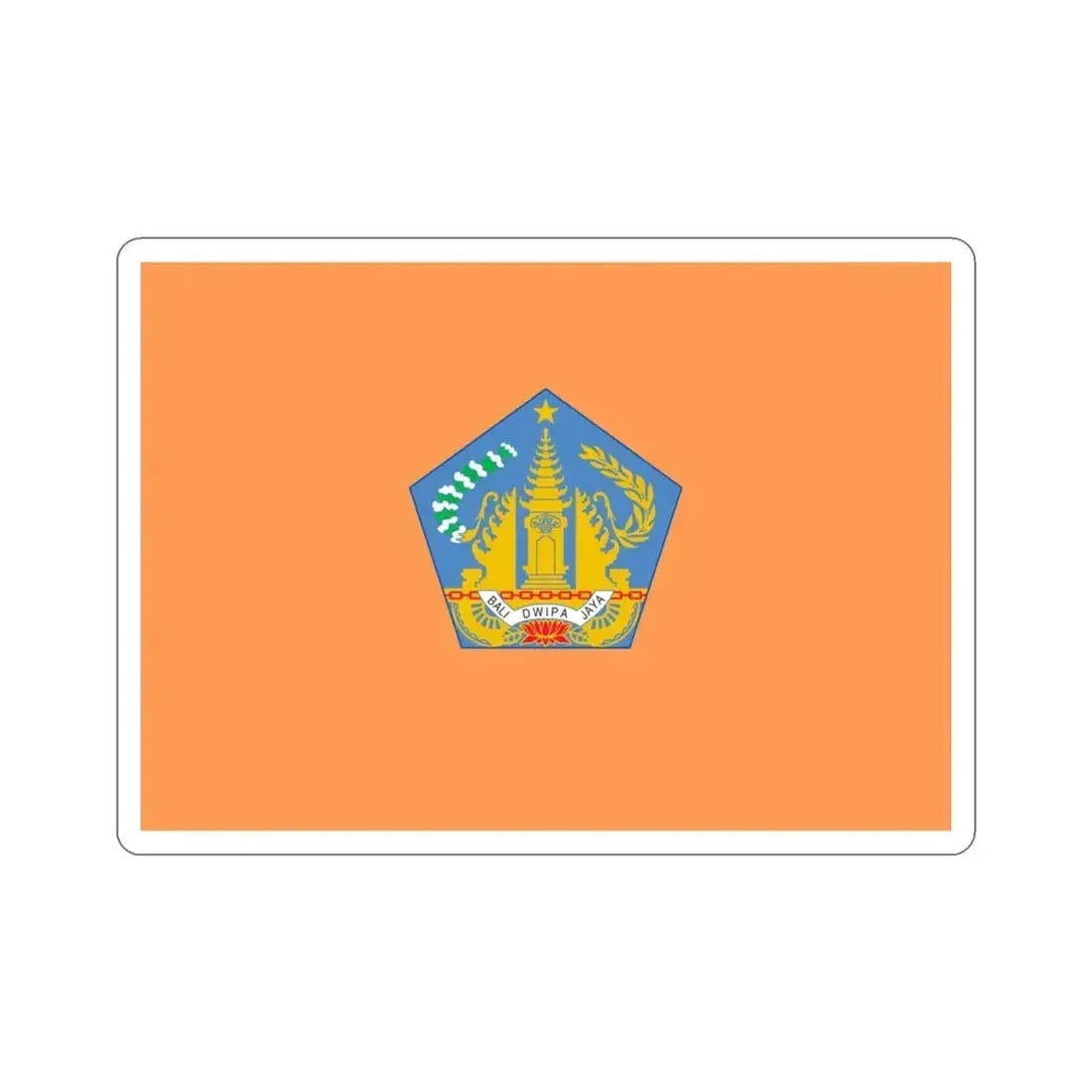 Flag of Bali Indonesia STICKER Vinyl Die-Cut Decal - The Sticker Space