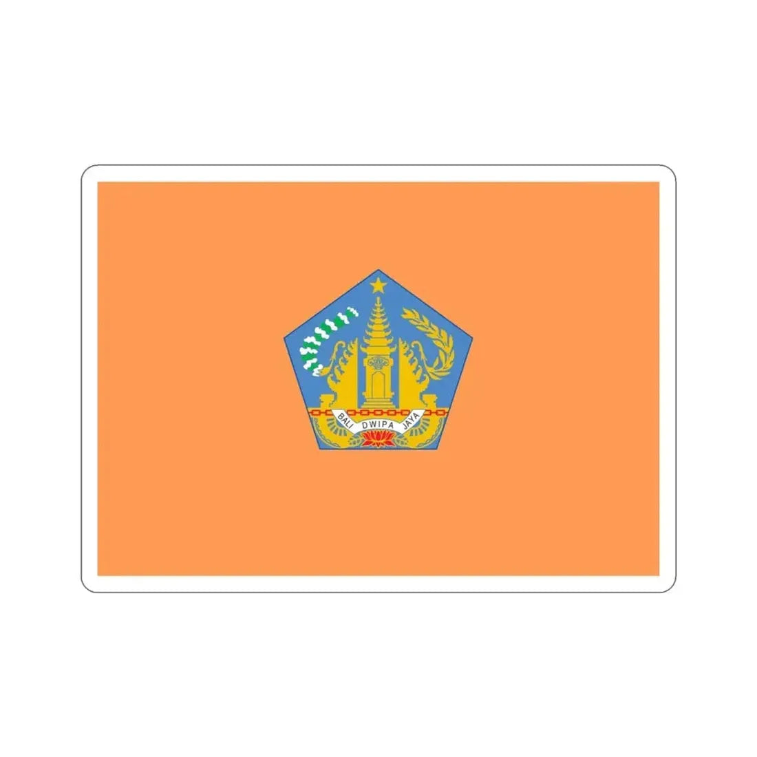 Flag of Bali Indonesia STICKER Vinyl Die-Cut Decal - The Sticker Space