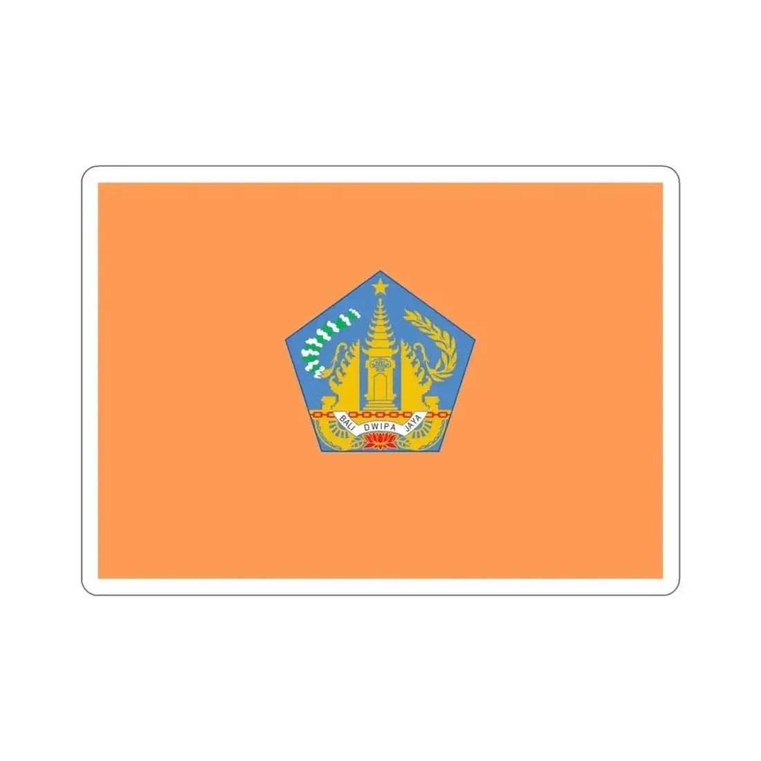 Flag of Bali Indonesia STICKER Vinyl Die-Cut Decal - The Sticker Space