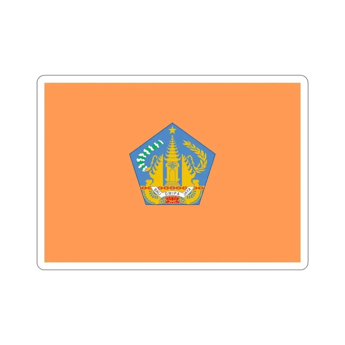 Flag of Bali Indonesia STICKER Vinyl Die-Cut Decal - The Sticker Space