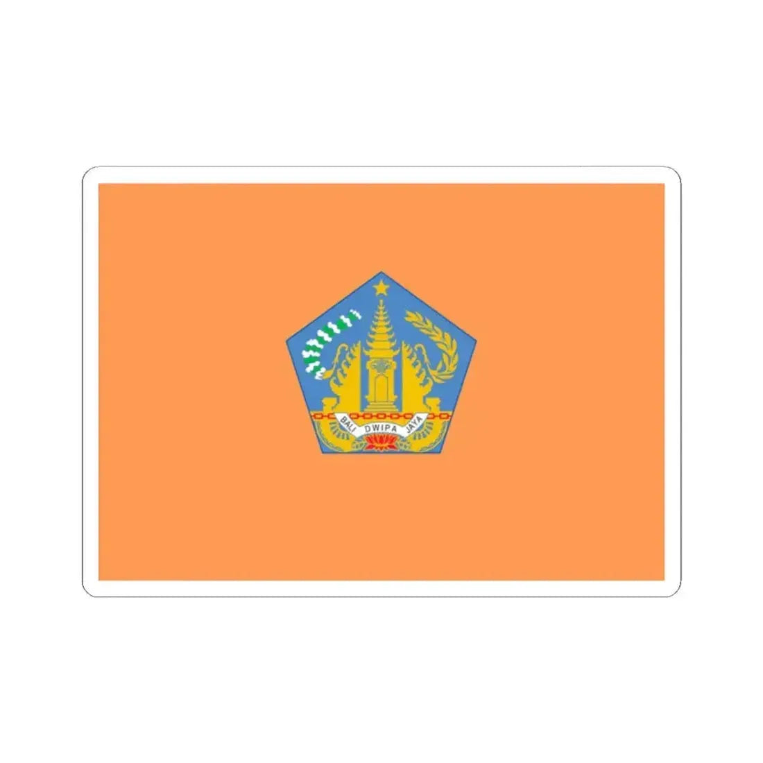 Flag of Bali Indonesia - STICKER Vinyl Kiss-Cut Decal - The Sticker Space