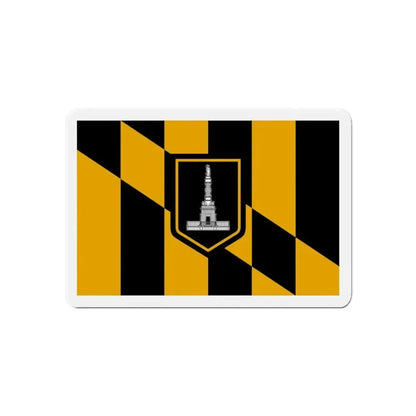 Flag of Baltimore Maryland - Refrigerator Magnet - The Sticker Space
