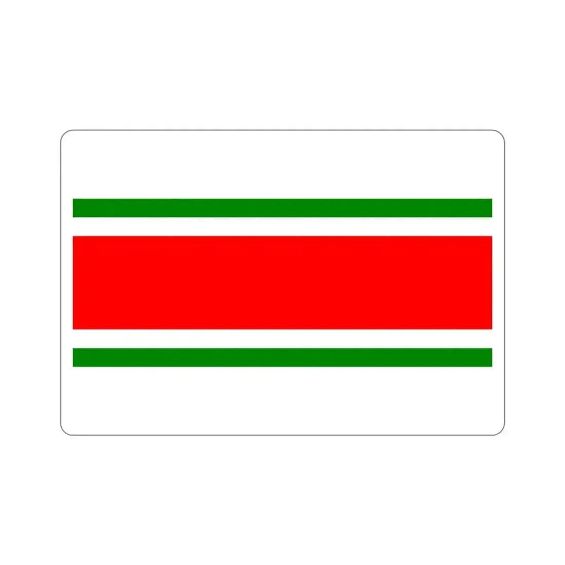 Flag of Balzan Malta STICKER Vinyl Die-Cut Decal 3 Inch - The Sticker Space